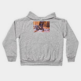 lla whos missing Kids Hoodie